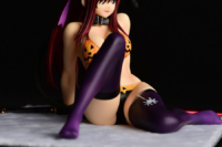 Descubre el apasionante mundo de Figura Erza Scarlet Estilo Gravure Gato Halloween.