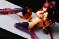 Descubre el apasionante mundo de Figura Erza Scarlet Estilo Gravure Gato Halloween.