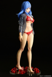 Descubre el apasionante mundo de Figura Juvia Lockser Fairy Tail Estilo Gravure Bikini Rojo.