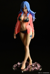 Descubre el apasionante mundo de Figura Juvia Lockser Fairy Tail Estilo Bikini Negro.
