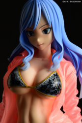 Descubre el apasionante mundo de Figura Juvia Lockser Fairy Tail Estilo Bikini Negro.