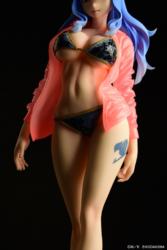 Descubre el apasionante mundo de Figura Juvia Lockser Fairy Tail Estilo Bikini Negro.
