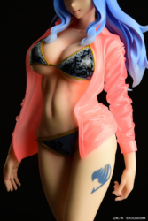 Descubre el apasionante mundo de Figura Juvia Lockser Fairy Tail Estilo Bikini Negro.