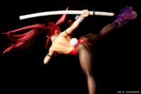 Descubre el apasionante mundo de Figura Erza Scarlet Patada Alta Versión Crimson Rabbit.