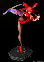 Descubre el apasionante mundo de Figura Erza Scarlet Patada Alta Versión Crimson Rabbit.