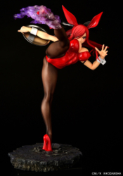 Descubre el apasionante mundo de Figura Erza Scarlet Patada Alta Versión Crimson Rabbit.