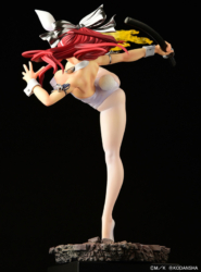 Descubre el apasionante mundo de Figura Erza Scarlet Patada Alta Versión Conejo Blanco.