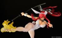 Descubre el apasionante mundo de Figura Erza Scarlet Patada Alta Versión Conejo Blanco.