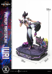 Descubre el apasionante mundo de Figura Premium Street Fighter 6 Juri.
