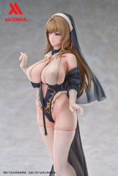 Descubre el apasionante mundo de Figura Lily Ilustración Monja por Chowbie Original Character.