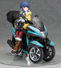 Descubre el apasionante mundo de Figura Rin Shima con Triciclo de Laid-Back Camp.