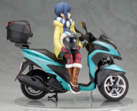 Descubre el apasionante mundo de Figura Rin Shima con Triciclo de Laid-Back Camp.