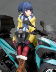 Descubre el apasionante mundo de Figura Rin Shima con Triciclo de Laid-Back Camp.