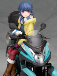 Descubre el apasionante mundo de Figura Rin Shima con Triciclo de Laid-Back Camp.