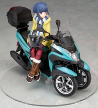 Descubre el apasionante mundo de Figura Rin Shima con Triciclo de Laid-Back Camp.