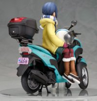 Descubre el apasionante mundo de Figura Rin Shima con Triciclo de Laid-Back Camp.