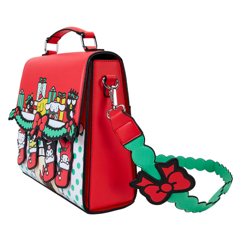 Descubre el apasionante mundo de Bolso Bandolera Hello Kitty Navidad Sanrio Loungefly.