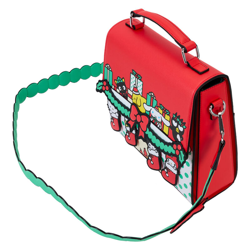 Descubre el apasionante mundo de Bolso Bandolera Hello Kitty Navidad Sanrio Loungefly.