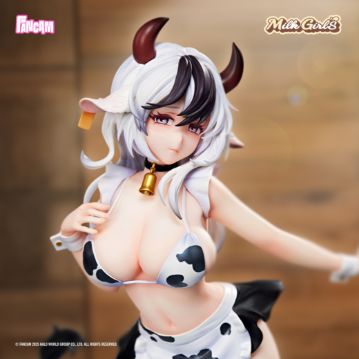 Descubre el apasionante mundo de Figura Chicas Milk Blanco y Negro Original Character.