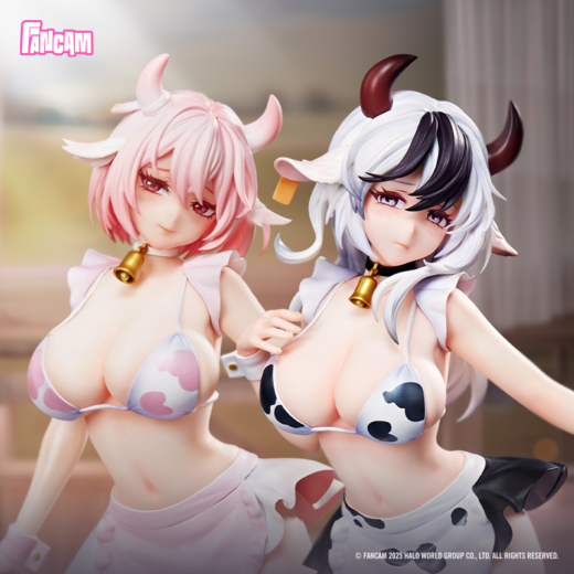 Descubre el apasionante mundo de Figura Chicas Milk Blanco y Negro Original Character.