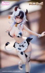 Descubre el apasionante mundo de Figura Chicas Milk Blanco y Negro Original Character.