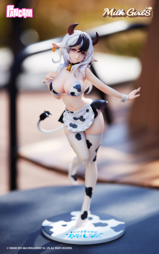 Descubre el apasionante mundo de Figura Chicas Milk Blanco y Negro Original Character.