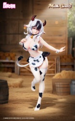 Descubre el apasionante mundo de Figura Chicas Milk Blanco y Negro Original Character.