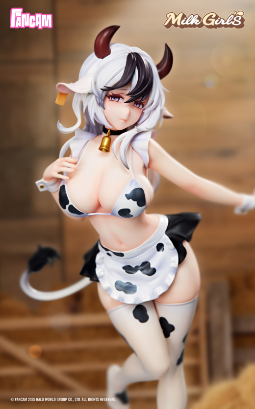 Descubre el apasionante mundo de Figura Chicas Milk Blanco y Negro Original Character.
