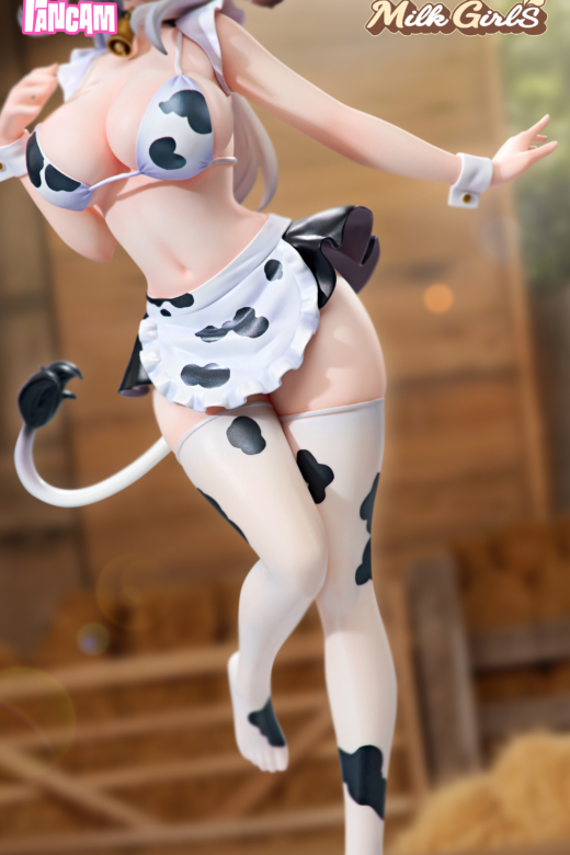 Descubre el apasionante mundo de Figura Chicas Milk Blanco y Negro Original Character.