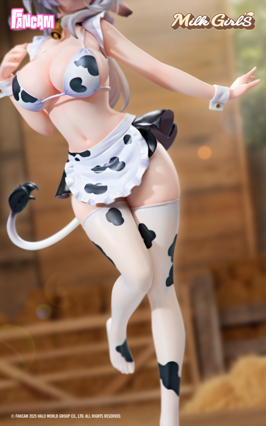 Descubre el apasionante mundo de Figura Chicas Milk Blanco y Negro Original Character.