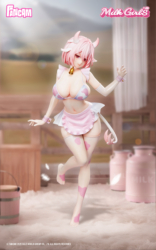 Descubre el apasionante mundo de Figura Milk Girls Sakura Rosa Original Character.