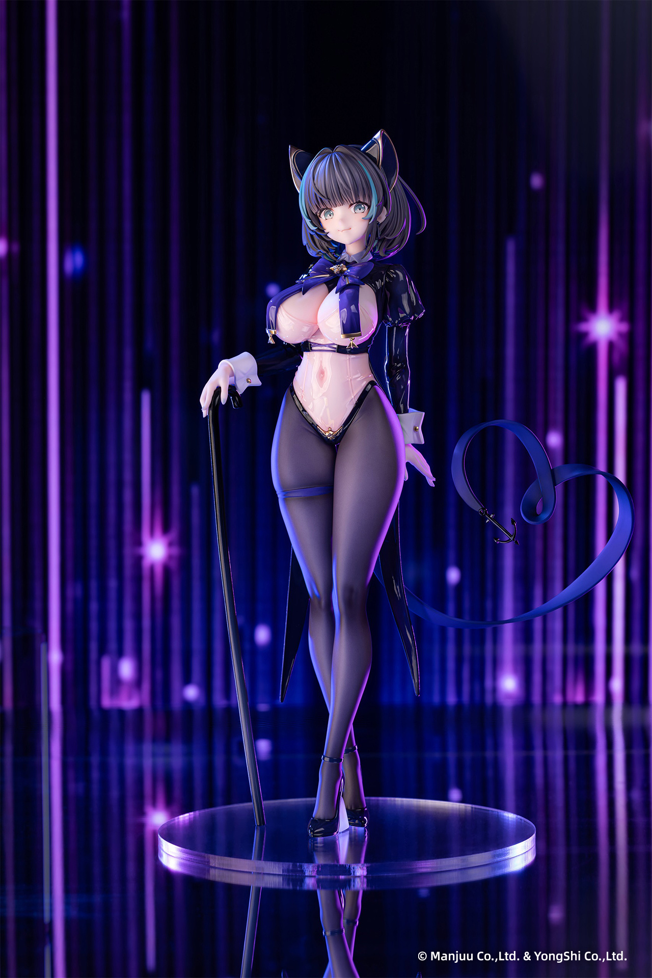 Descubre el apasionante mundo de Figura Azur Lane Cheshire Gato Sombrero Mágico.