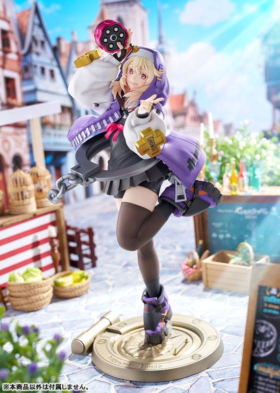Descubre el apasionante mundo de Figura Bridget Versión Púrpura Guilty Gear Strive.