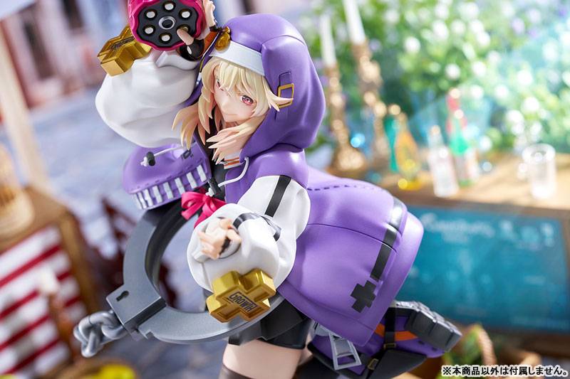 Descubre el apasionante mundo de Figura Bridget Versión Púrpura Guilty Gear Strive.