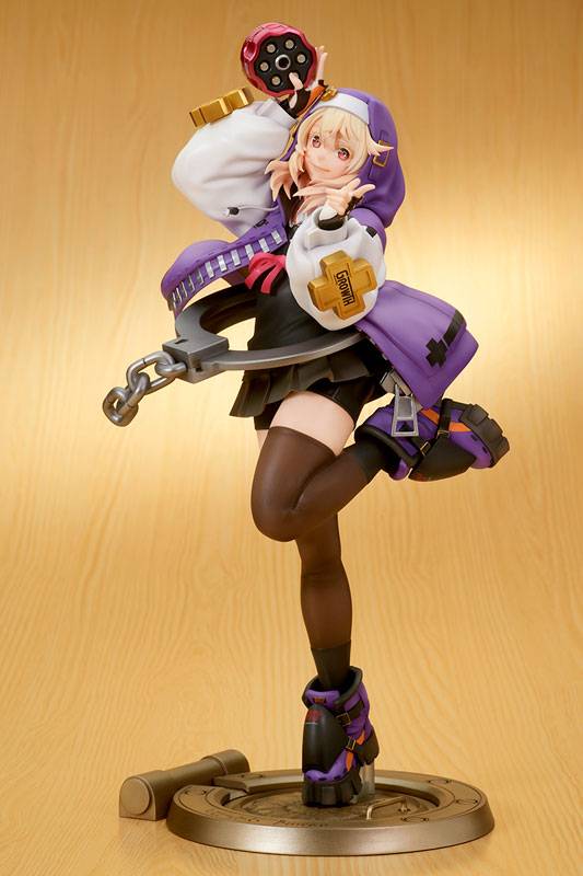Descubre el apasionante mundo de Figura Bridget Versión Púrpura Guilty Gear Strive.