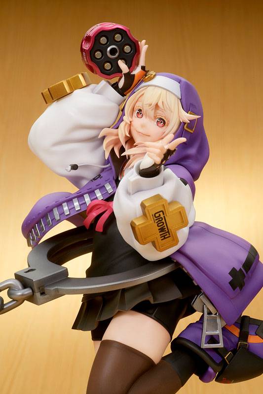 Descubre el apasionante mundo de Figura Bridget Versión Púrpura Guilty Gear Strive.