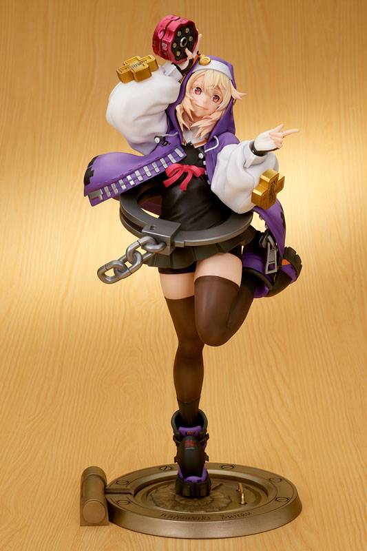 Descubre el apasionante mundo de Figura Bridget Versión Púrpura Guilty Gear Strive.
