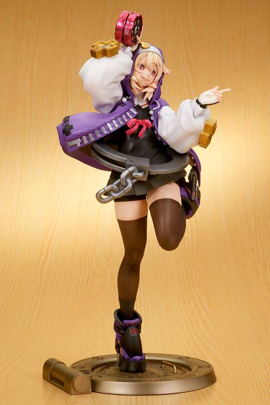 Descubre el apasionante mundo de Figura Bridget Versión Púrpura Guilty Gear Strive.