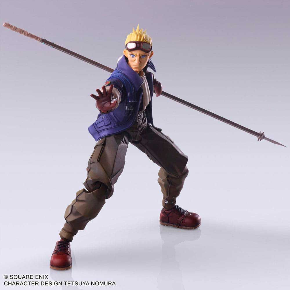 Descubre el apasionante mundo de Figura Cid Highwind Final Fantasy VII 15cm.