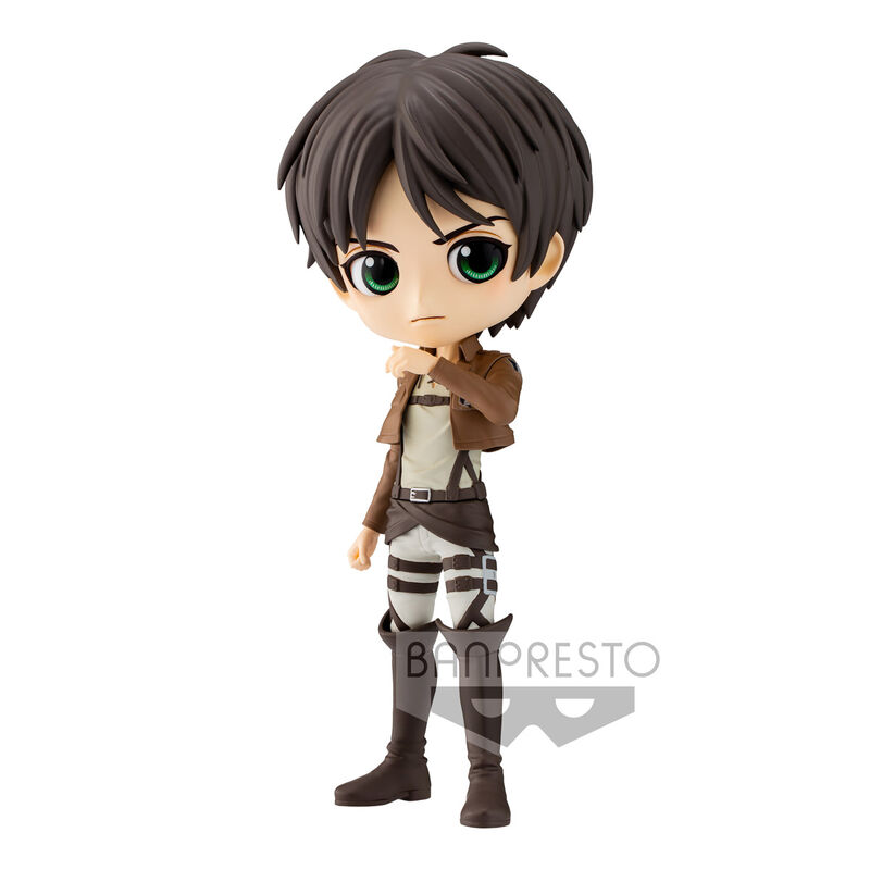 Descubre el apasionante mundo de Figura Eren Yeager Versión B Attack On Titan Q Posket.