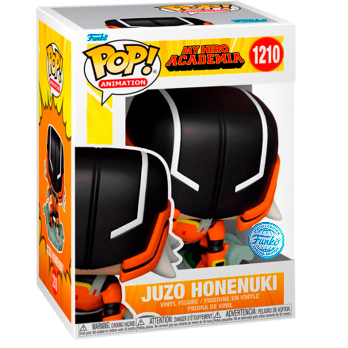 Descubre el apasionante mundo de Figura Exclusiva Juzo Honenuki My Hero Academia POP.