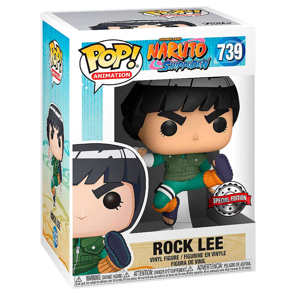 Descubre el apasionante mundo de Figura Exclusiva Rock Lee Naruto POP.