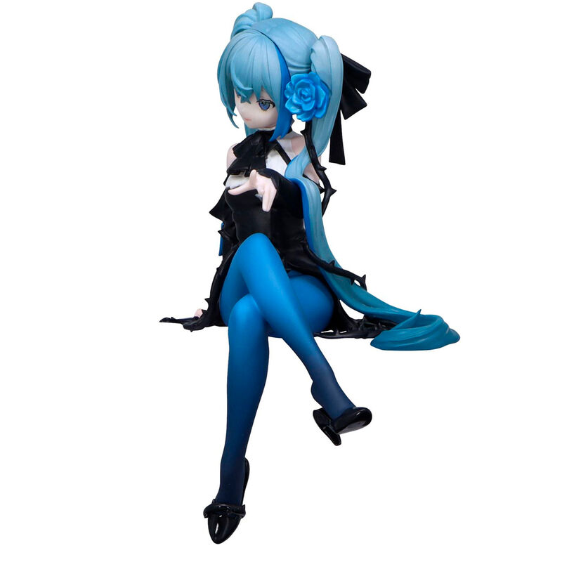 Descubre el apasionante mundo de Figura Hatsune Miku Blue Rose Noodle Stopper 14cm.