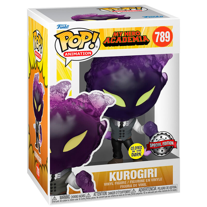 Descubre el apasionante mundo de Figura Kurogiri Exclusiva My Hero Academia POP.
