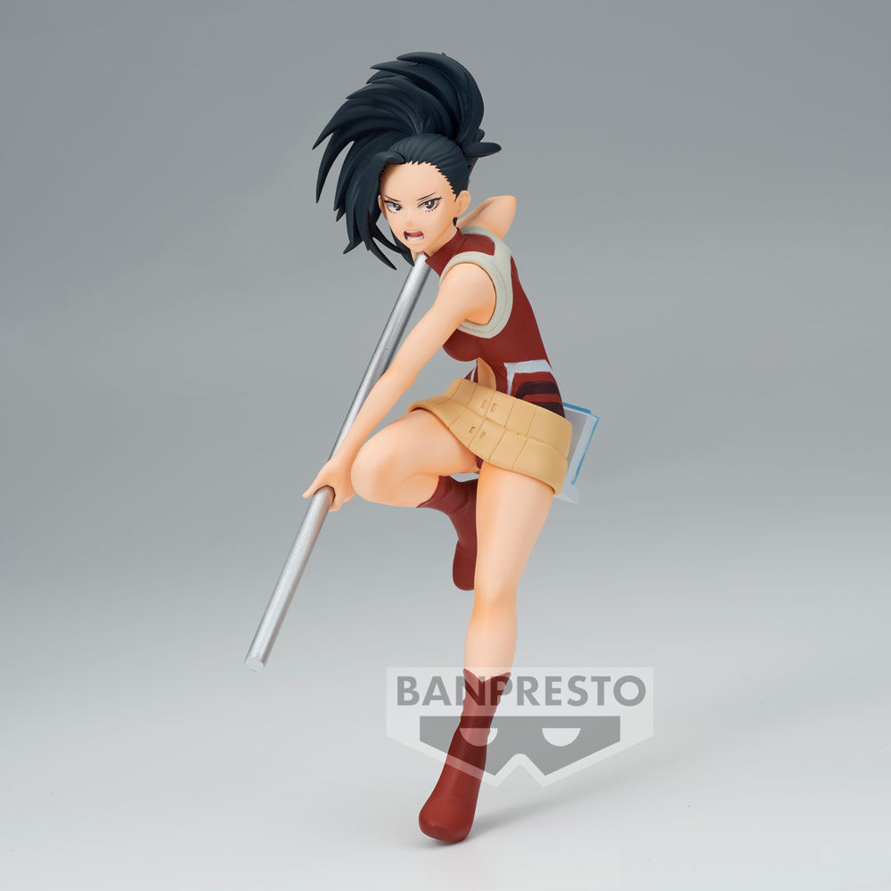 Descubre el apasionante mundo de Figura Momo Yaoyorozu Creati Amazing Heroes 14cm.