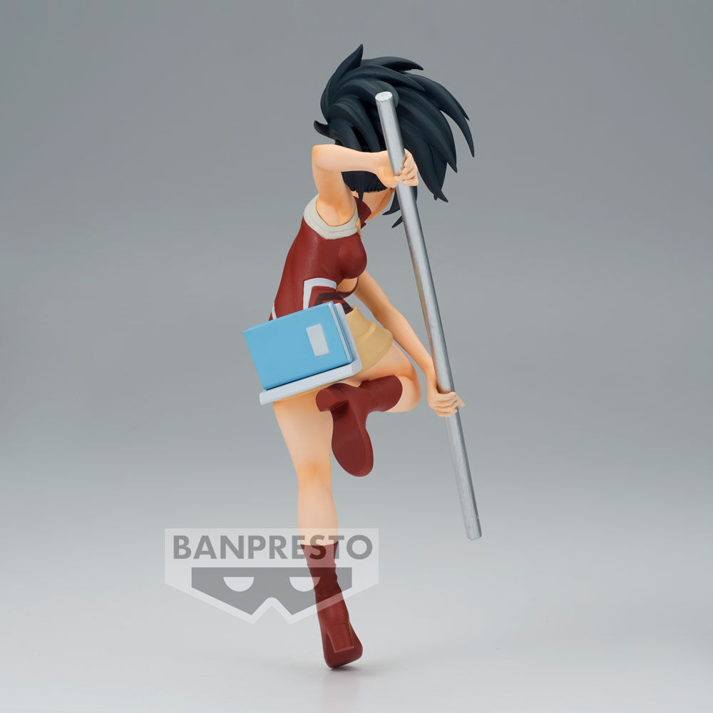 Descubre el apasionante mundo de Figura Momo Yaoyorozu Creati Amazing Heroes 14cm.