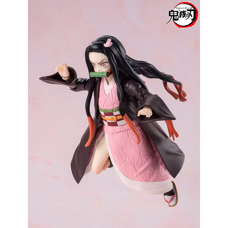 Descubre el apasionante mundo de Figura Nezuko Kamado Demon Slayer Kimetsu no Yaiba 13cm.