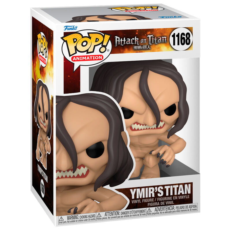 Descubre el apasionante mundo de Figura POP Attack on Titan Titán de Ymir.