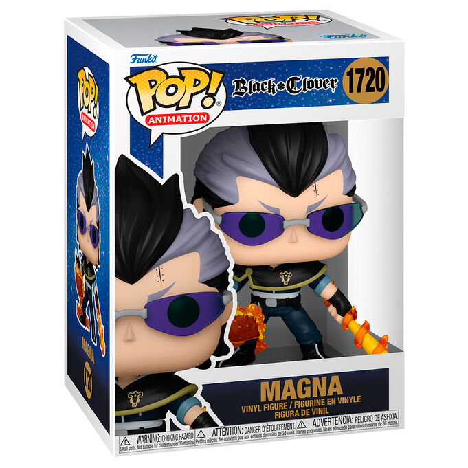 Descubre el apasionante mundo de Figura POP Black Clover Magna.