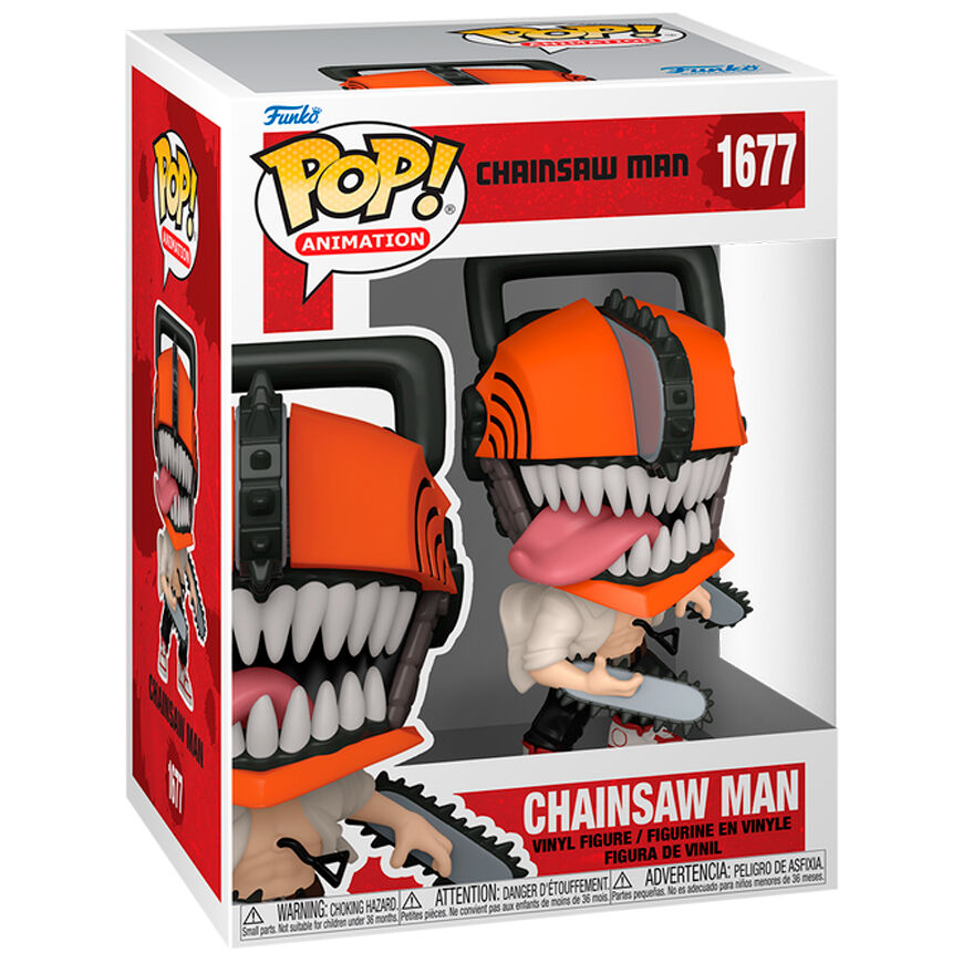 Descubre el apasionante mundo de Figura POP Chainsaw Man del personaje Chainsaw Man.